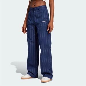 Adidas Twill Pinstripe Pants
